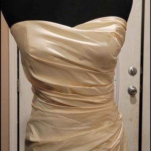 2 piece wedding gown